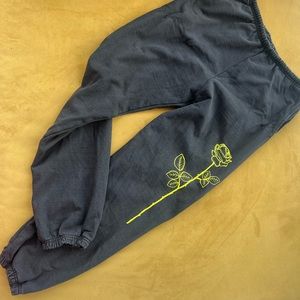 Black Asrai Garden Sweat Pants